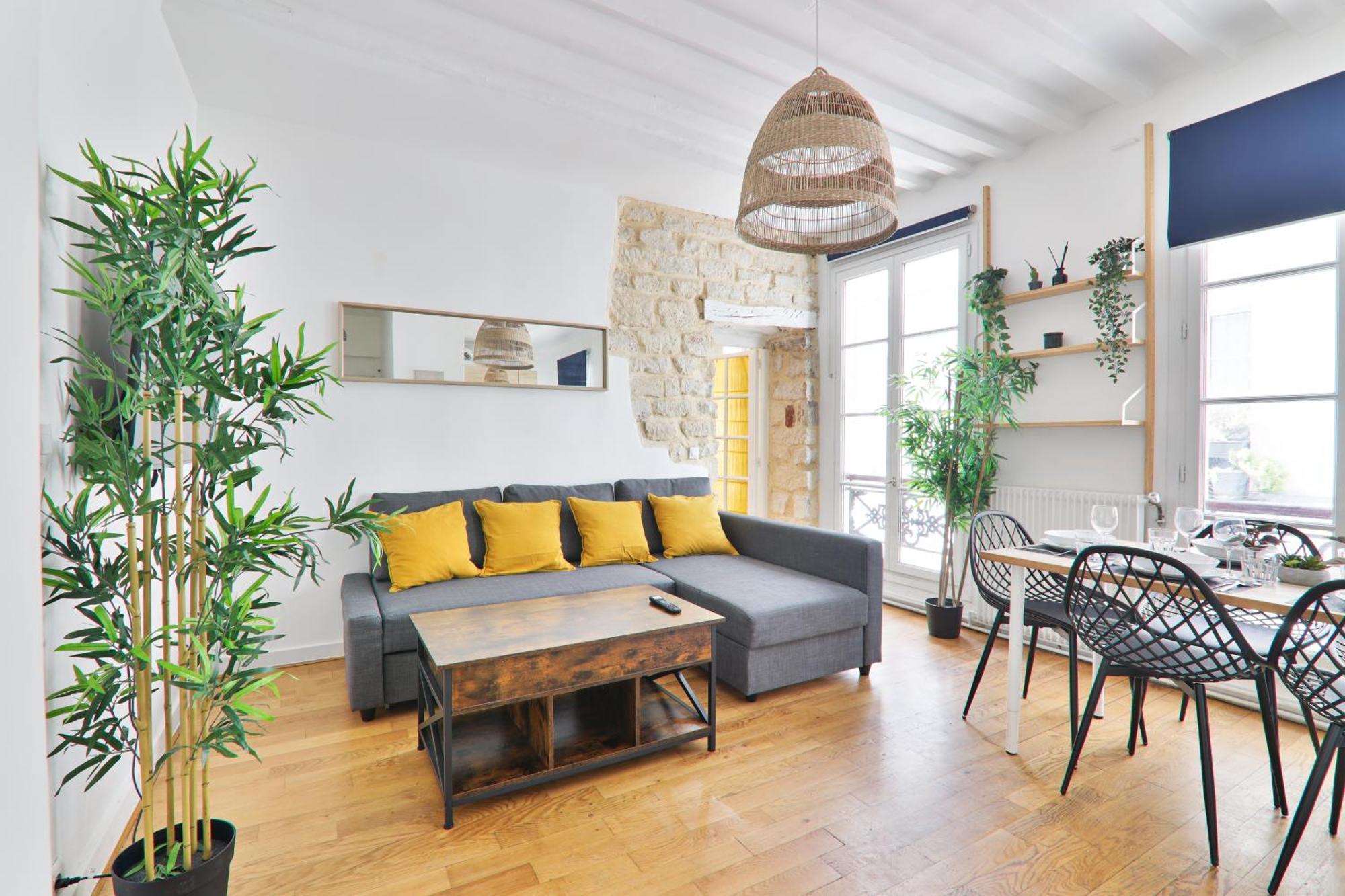 Appartement Quartier Le Marais 4 Paris Exterior foto